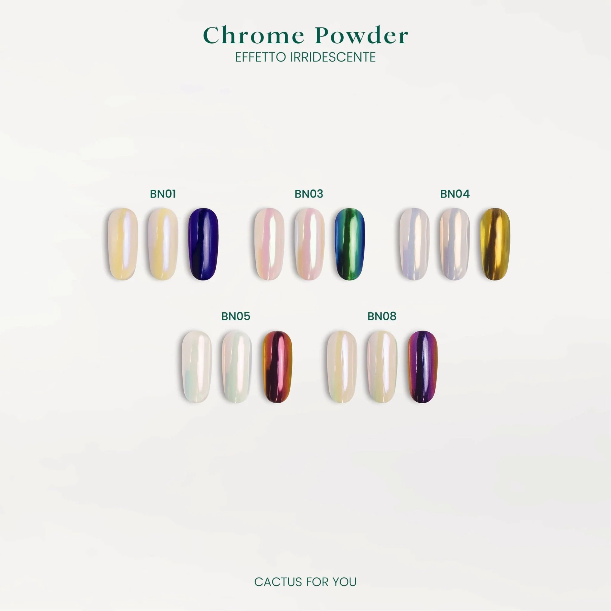 Chrome Powder effetto iridescente BN04 - Image 3