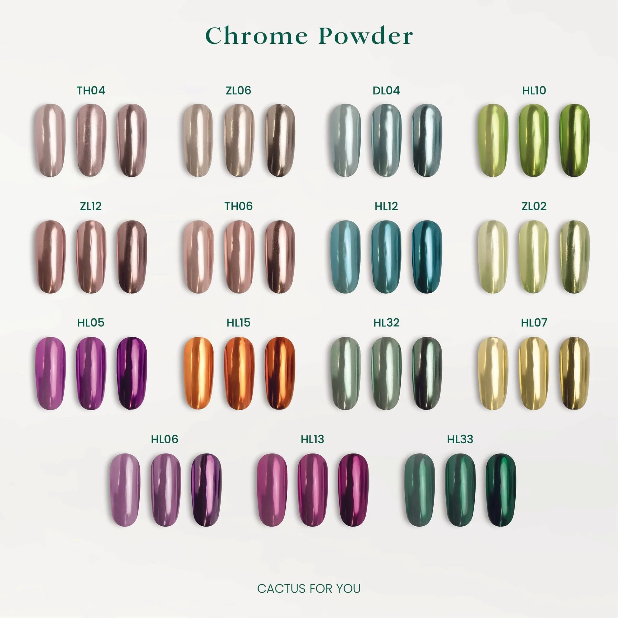 Chrome Powder effetto metallizzato HL05 - Image 3