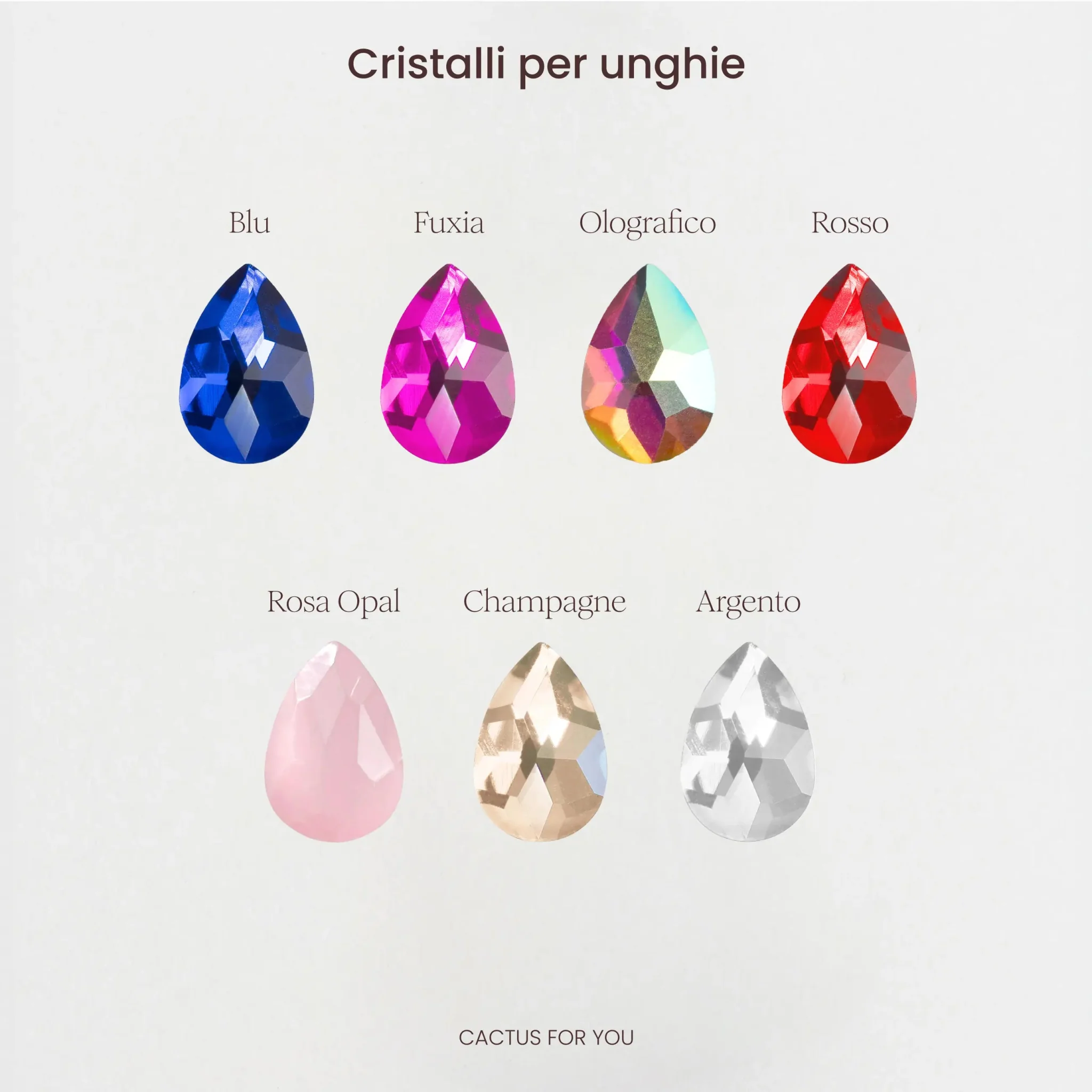 Cristalli Blu per unghie - Image 7