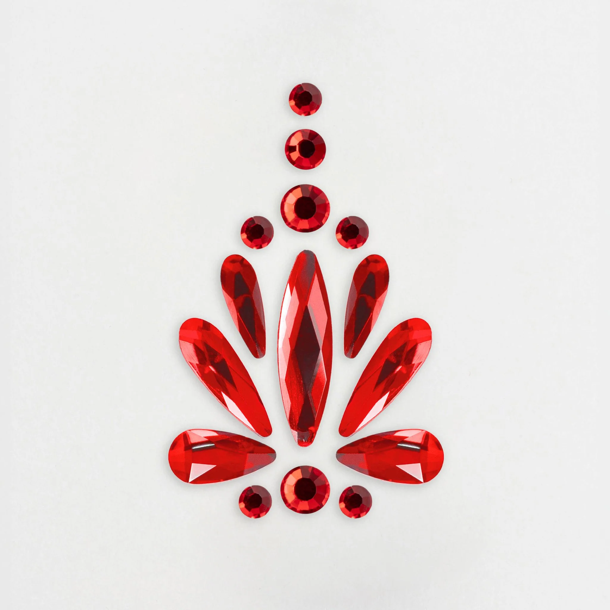 Cristalli Rosso per unghie - Image 7