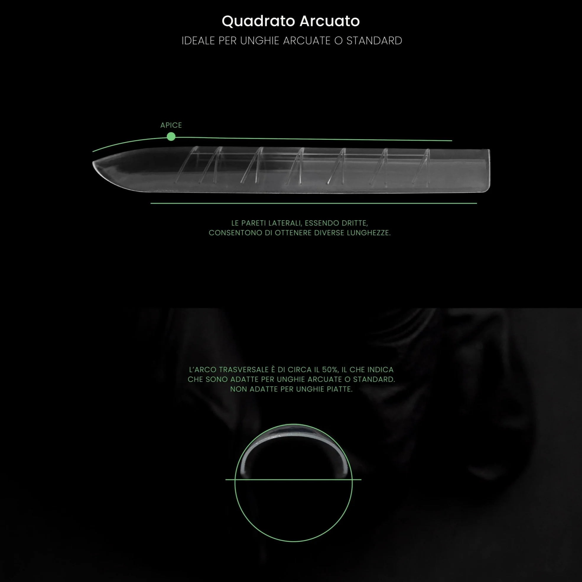 Dual Form Quadrato Arcuato - 120 pcs - Image 3