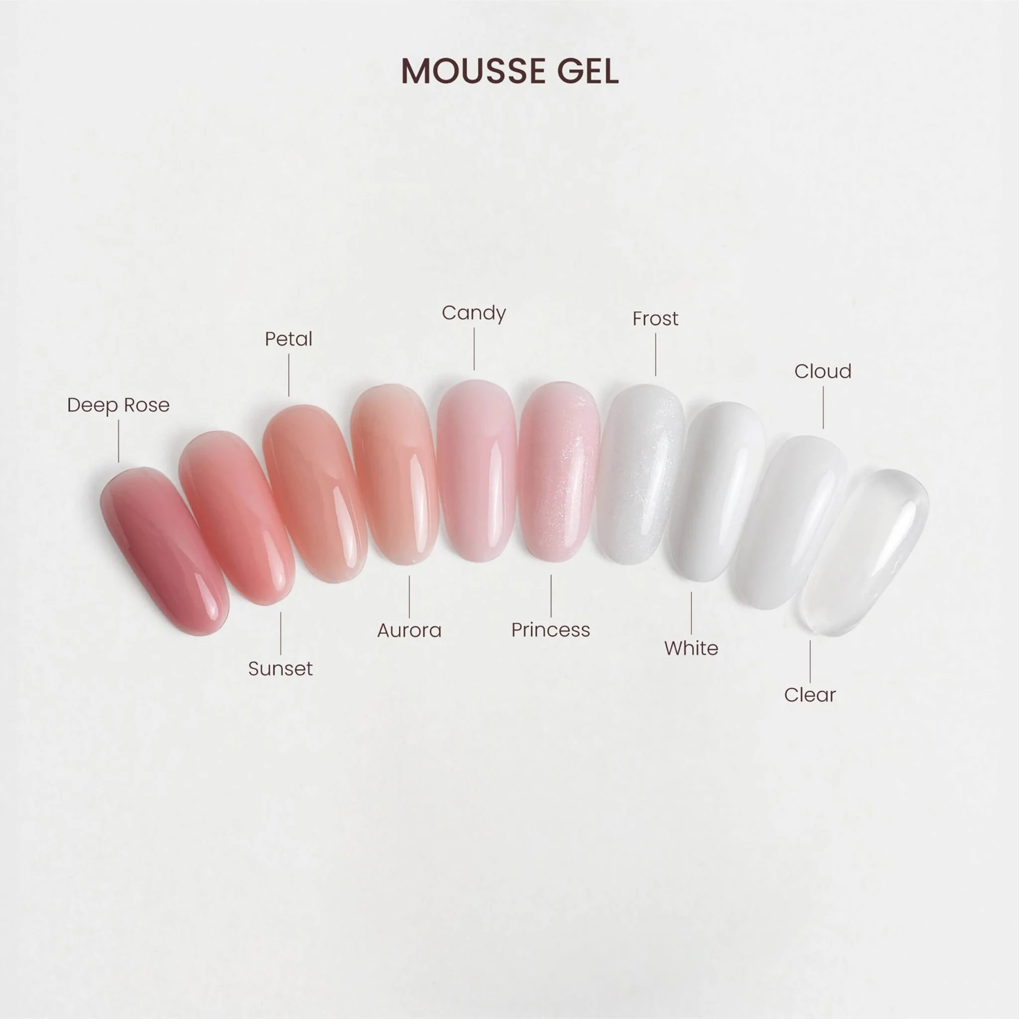 Mousse Builder Gel Candy (con Fibre di Vetro) 50 gr - Image 2