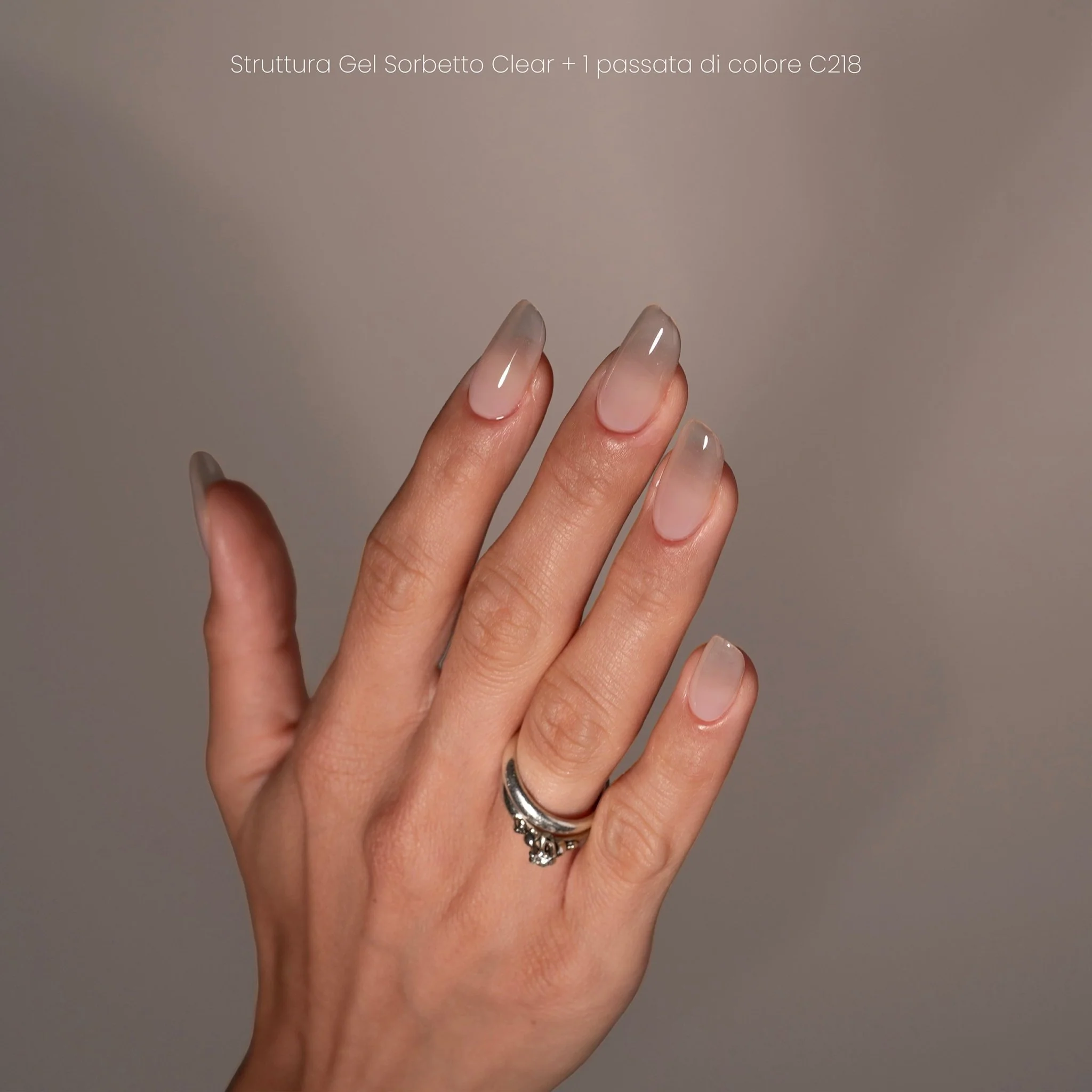 Smalto Semipermanente Nude Tulle C218 - Image 4