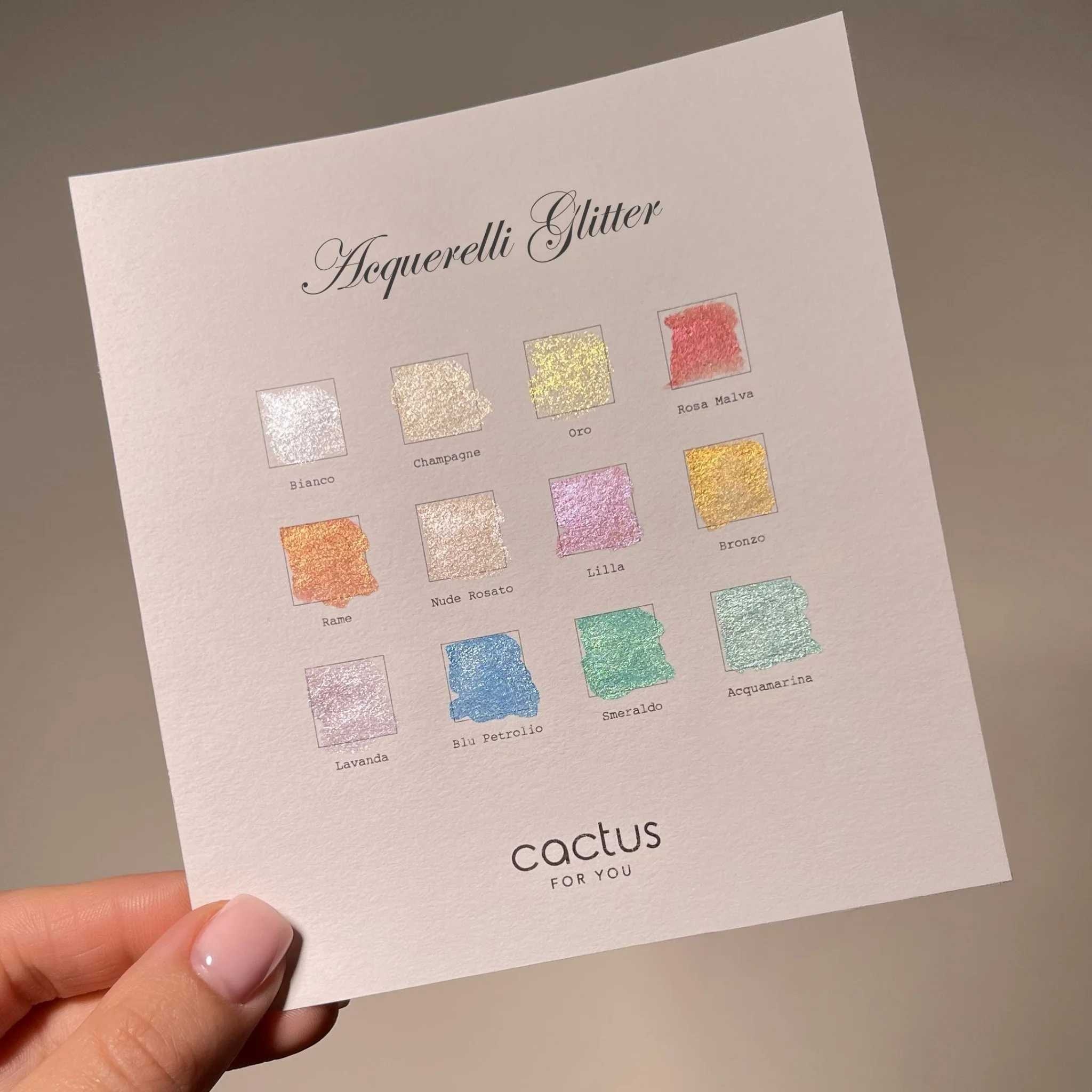 Palette Acquerello Glitter - Image 2