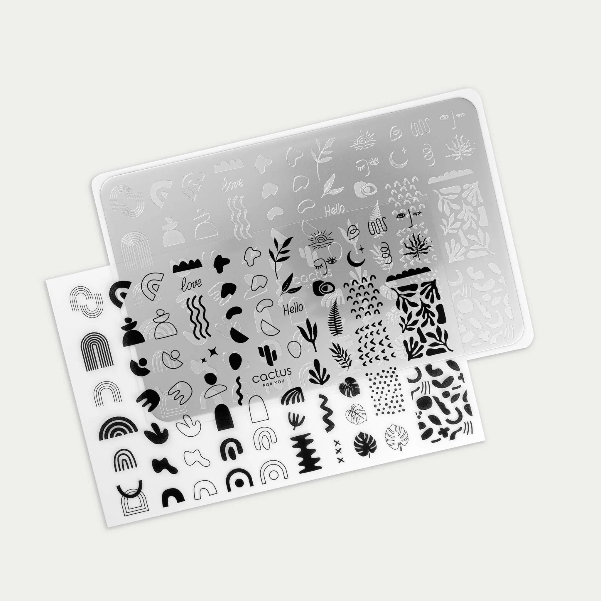 Piastra per Stamping in acciaio Minimal