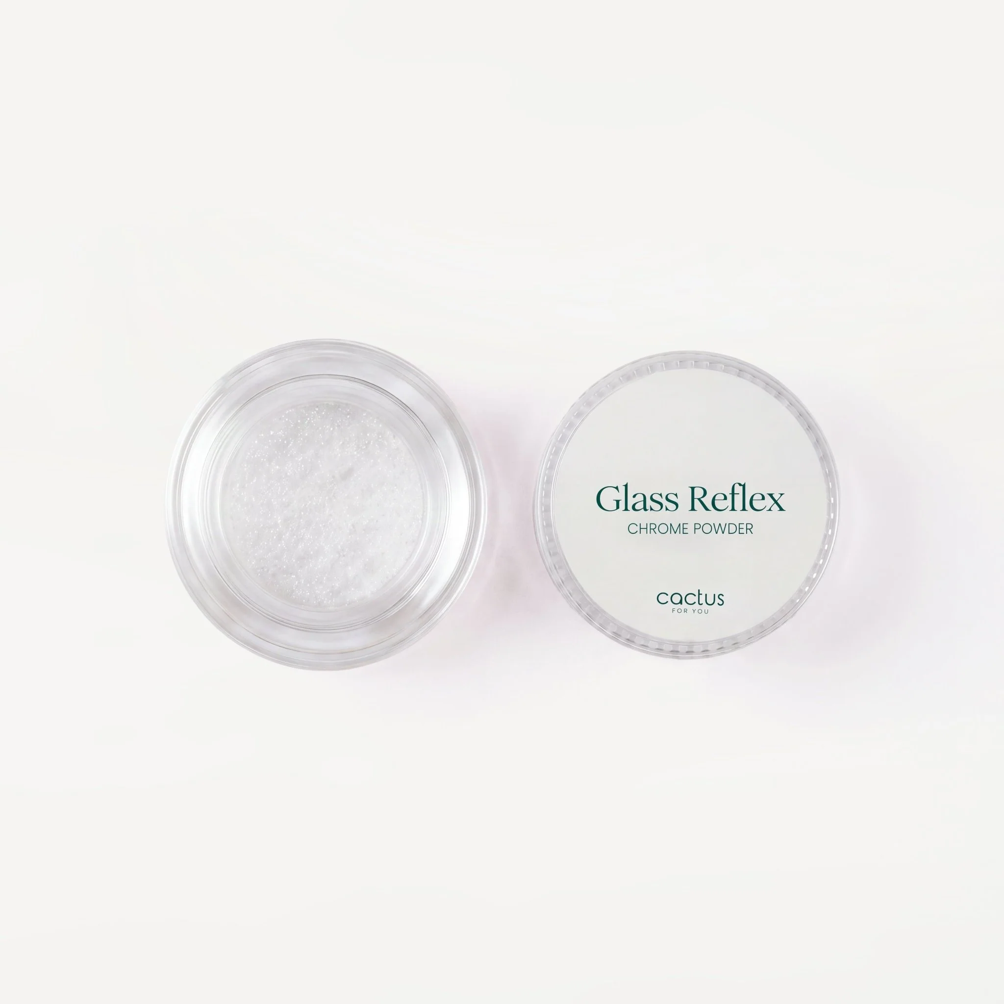 Chrome Powder Glass Reflex