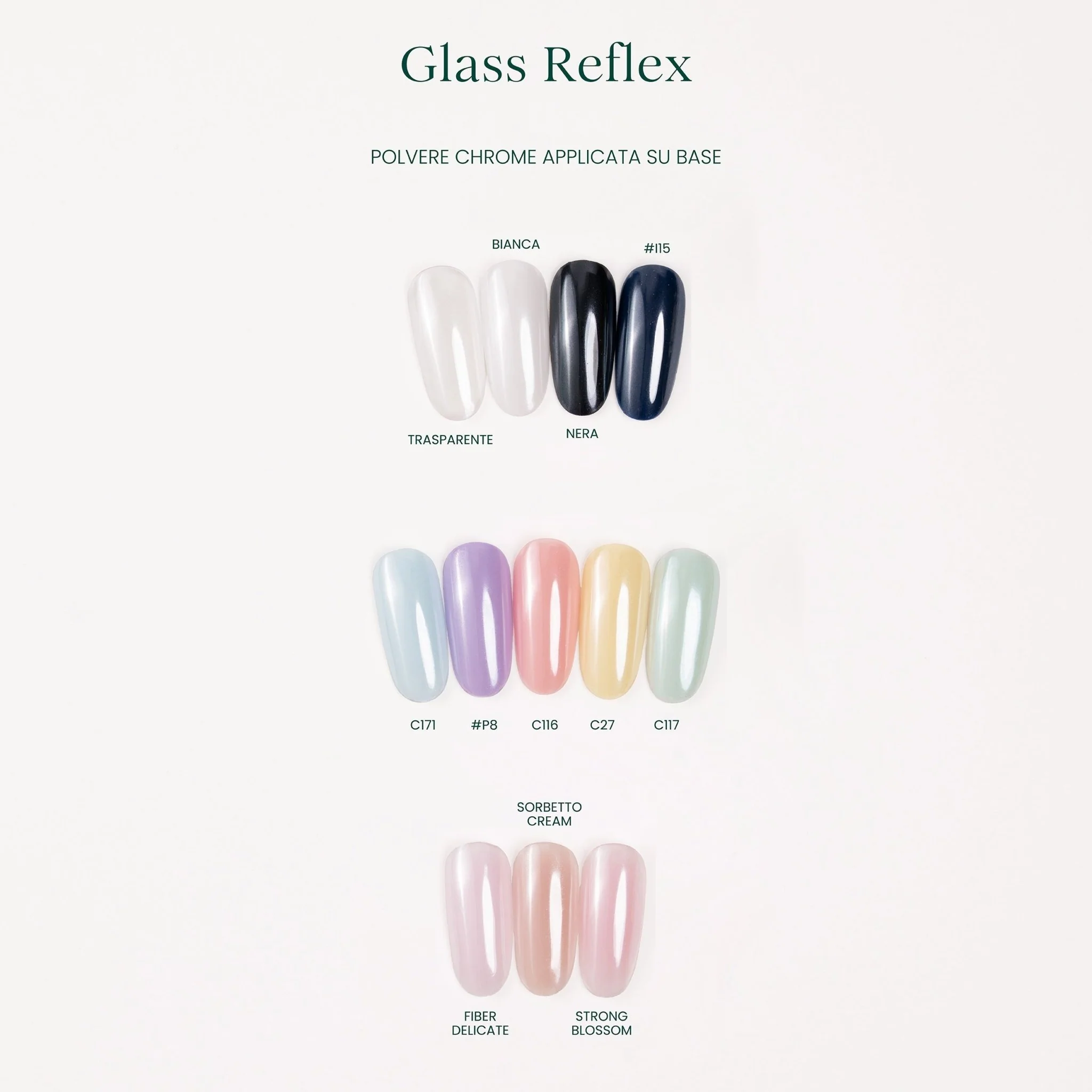 Chrome Powder Glass Reflex - Image 2