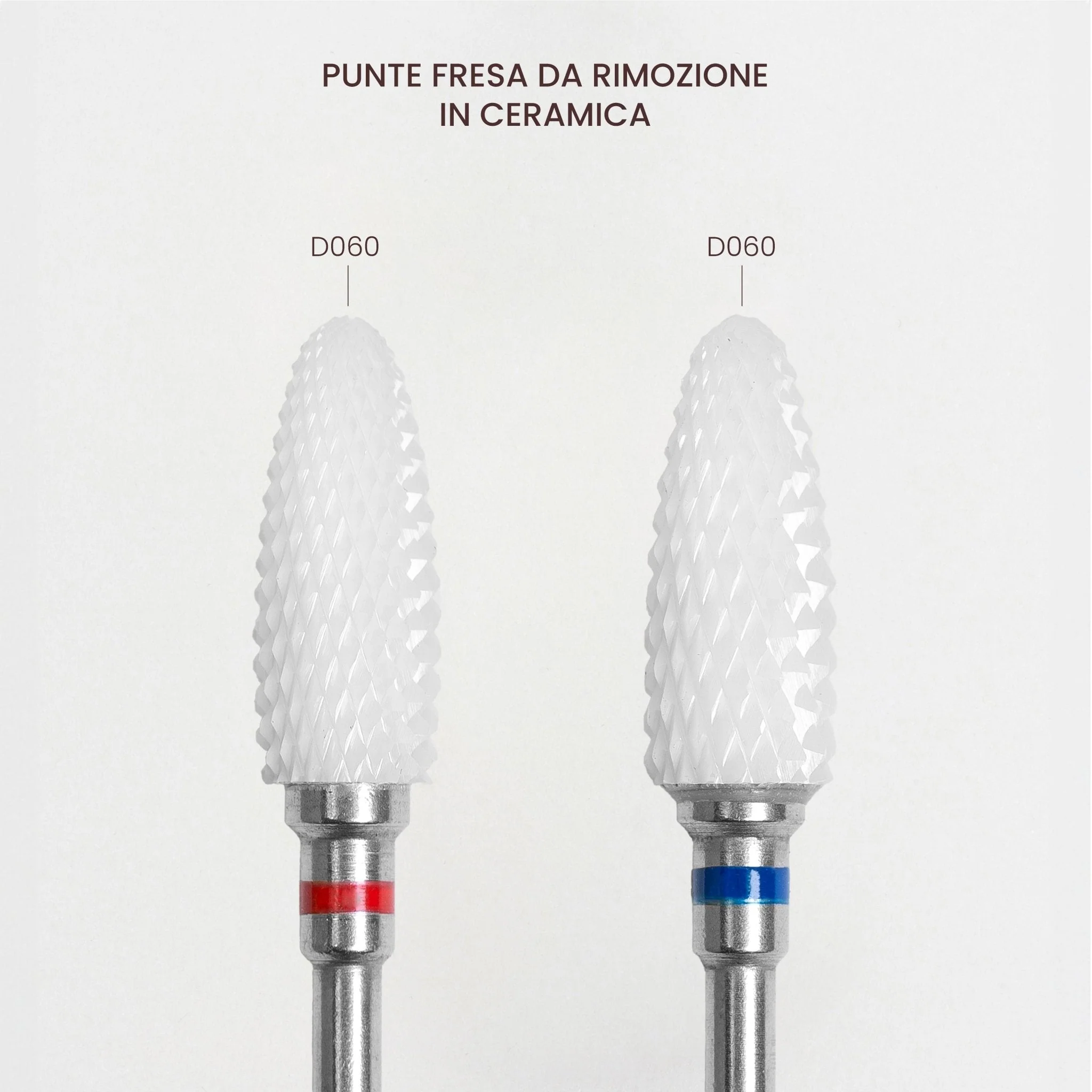 Punta fresa per unghie in Ceramica Blu - Image 3