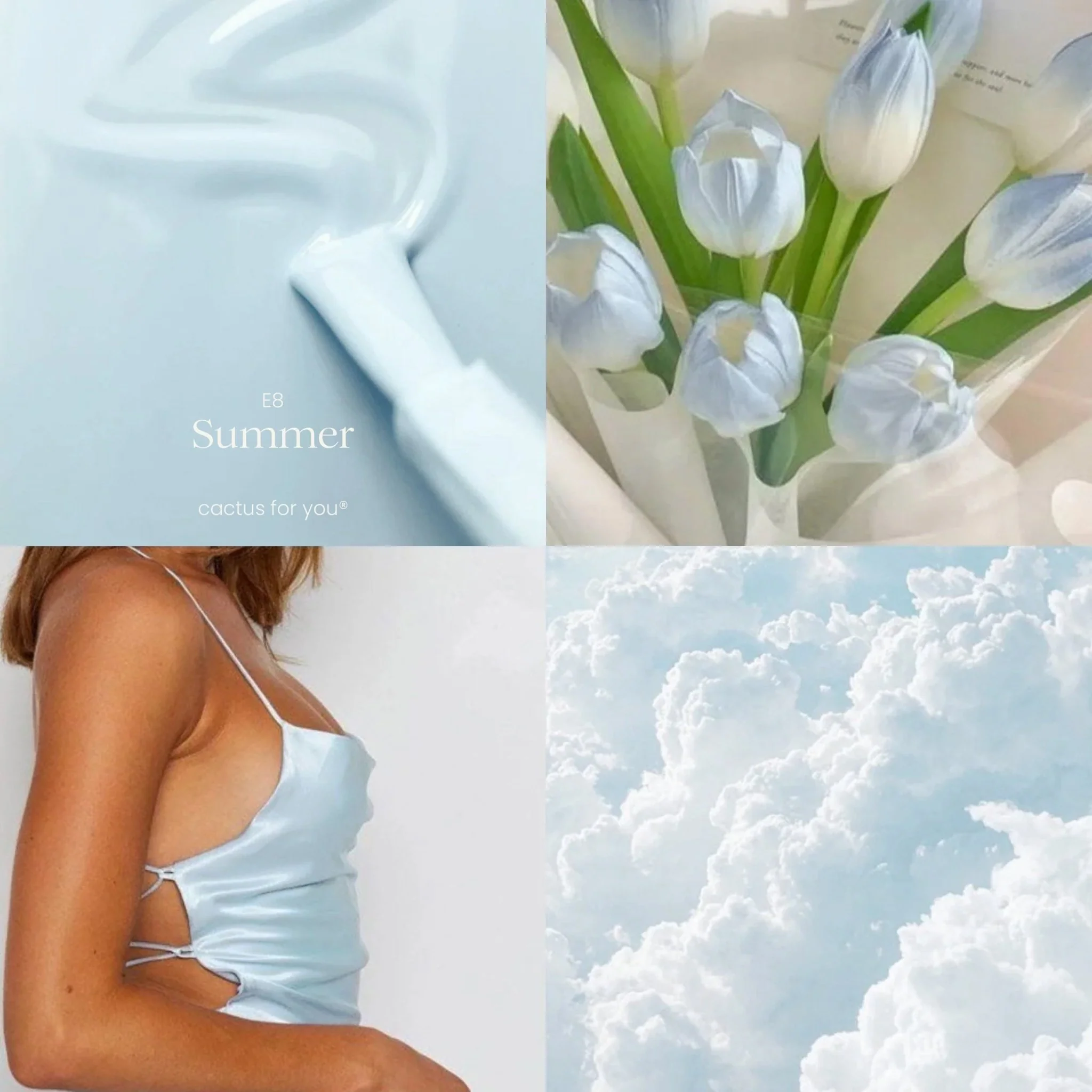 Smalto Semipermanente Blu E8 Summer - Image 3