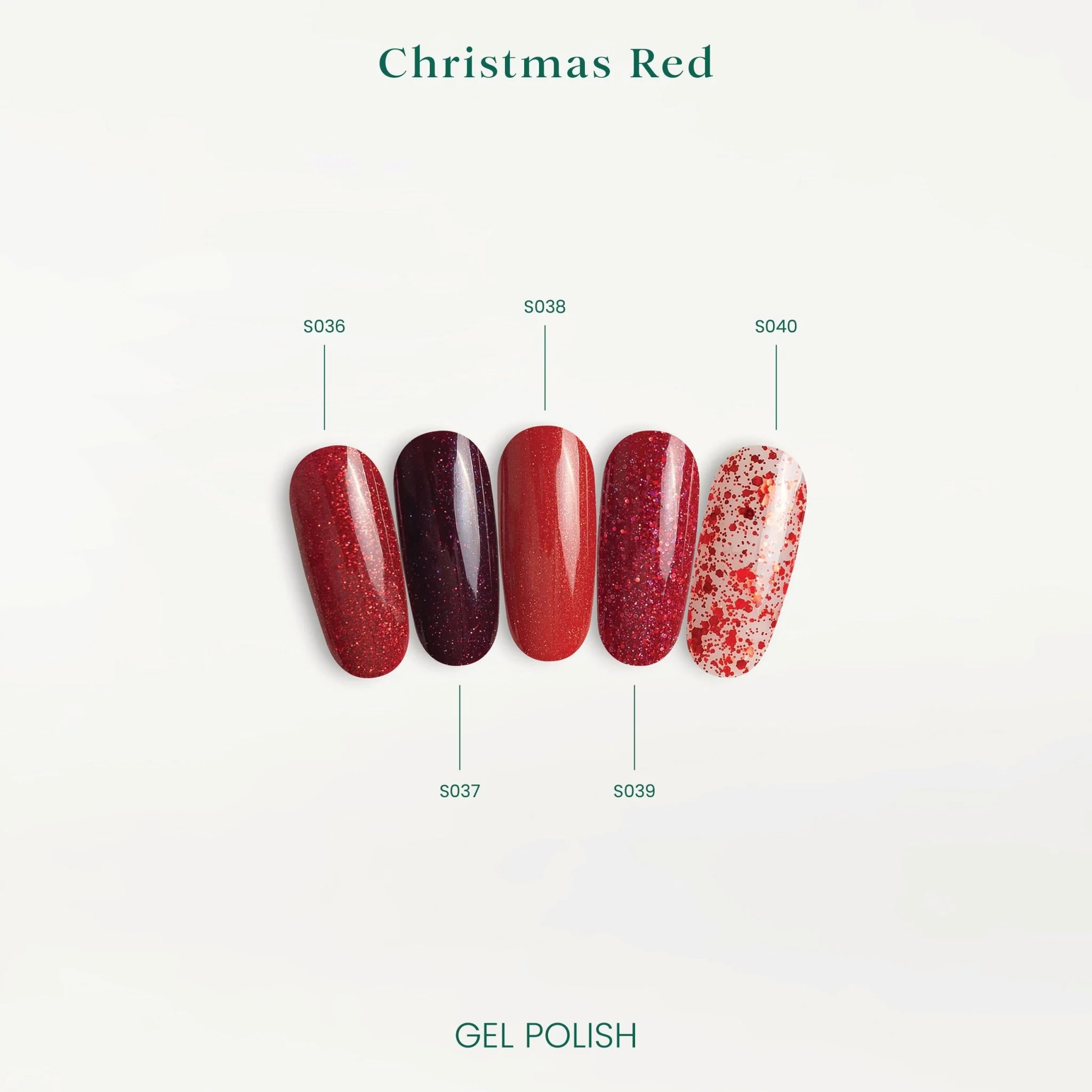 Smalto Semipermanente Christmas Red S040 - Image 3