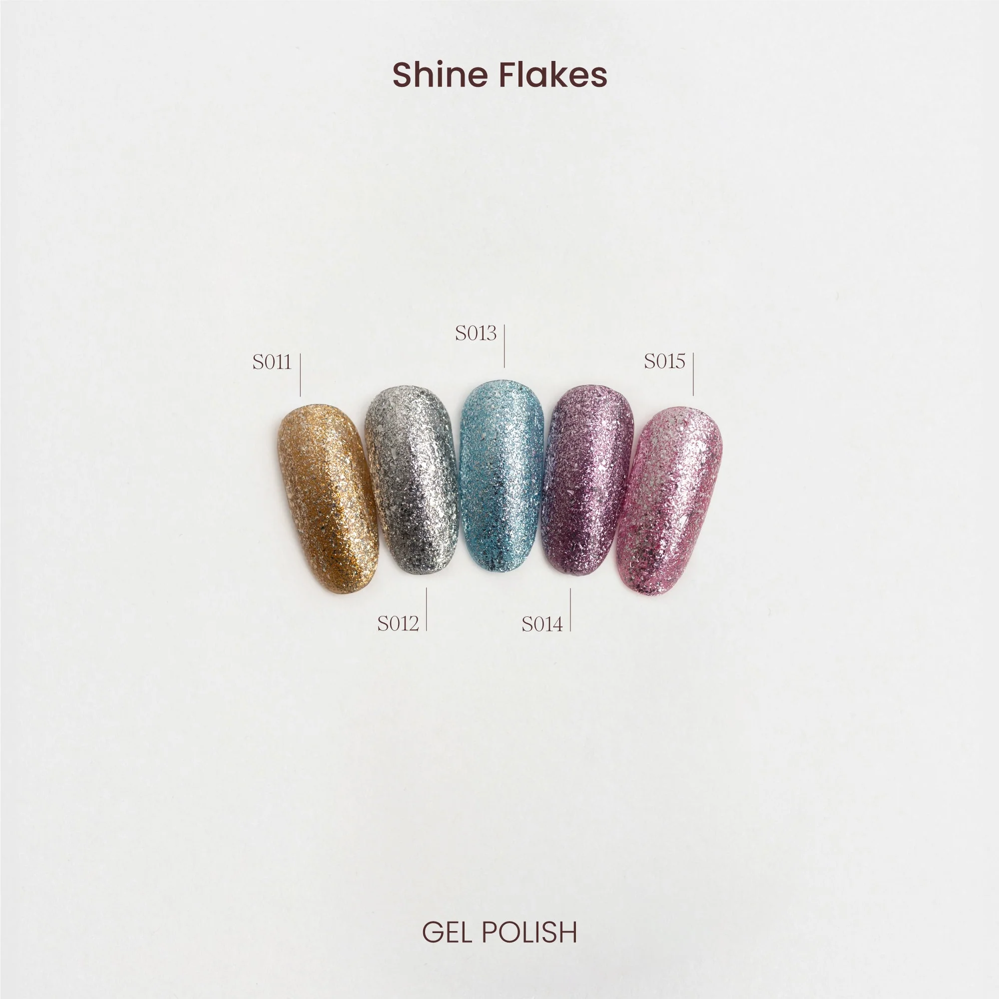 Smalto Semipermanente Shine Flakes S012 - Image 3
