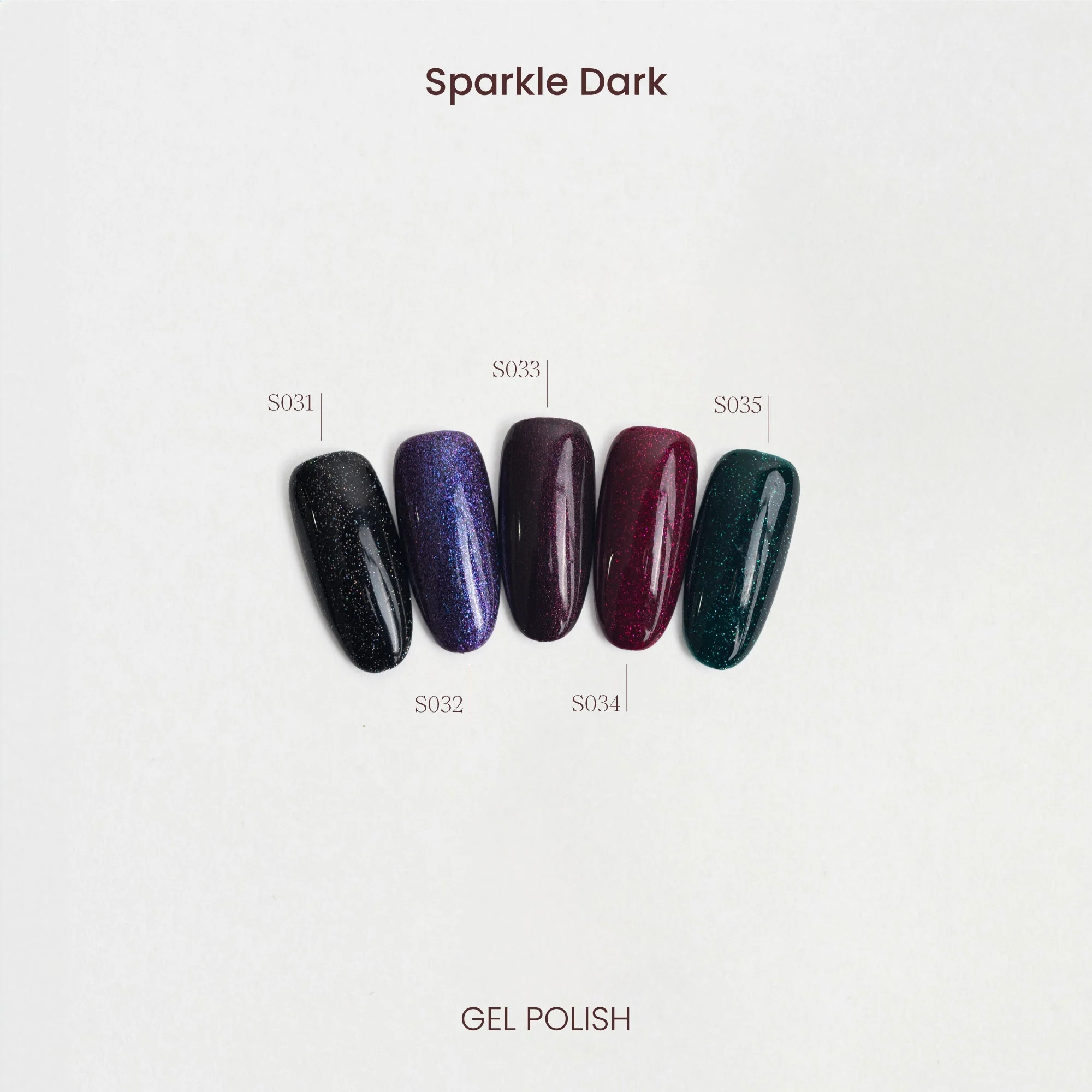 Smalto Semipermanente Sparkle Dark S034 - Image 3