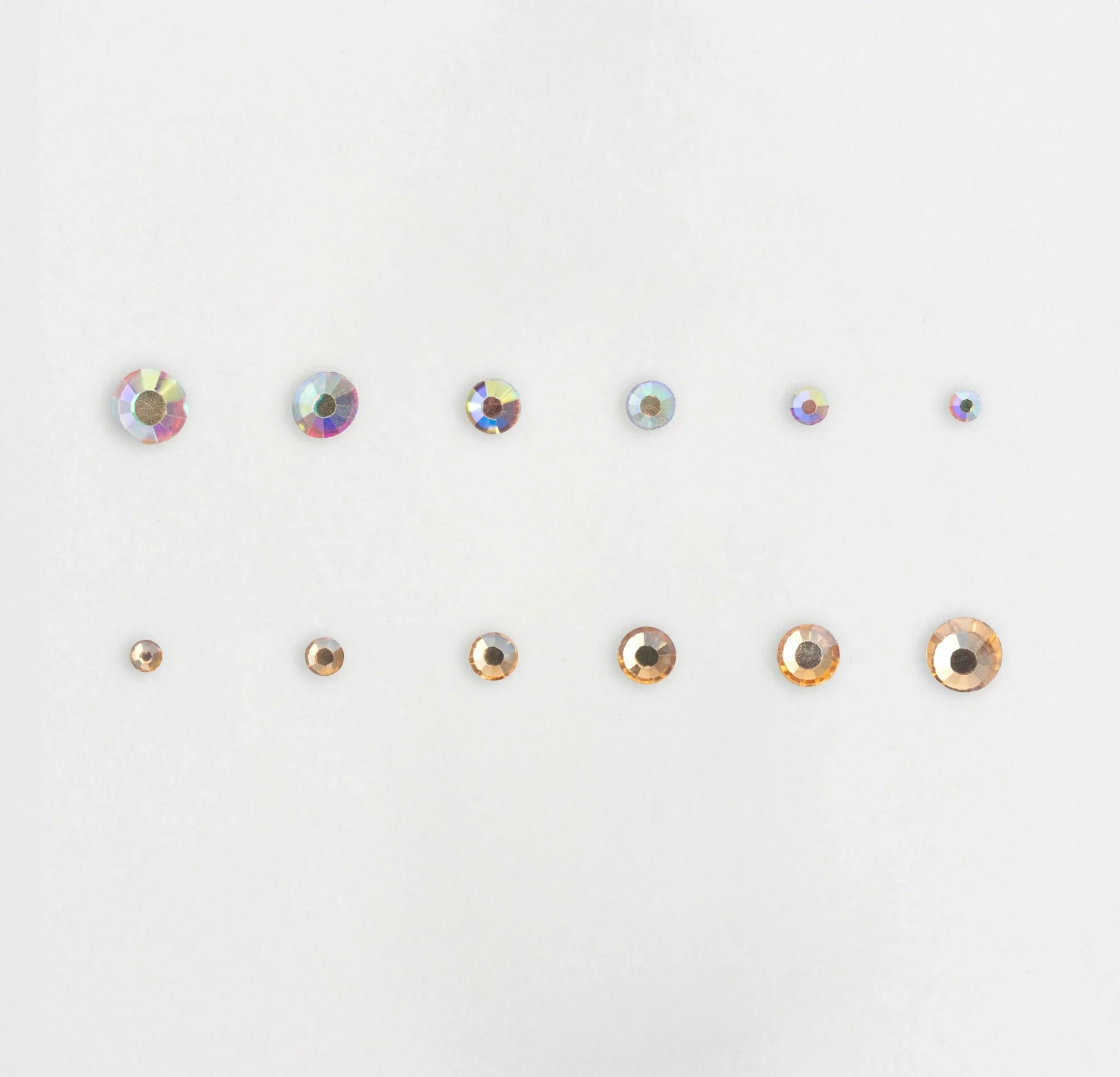 Strass olografico e champagne