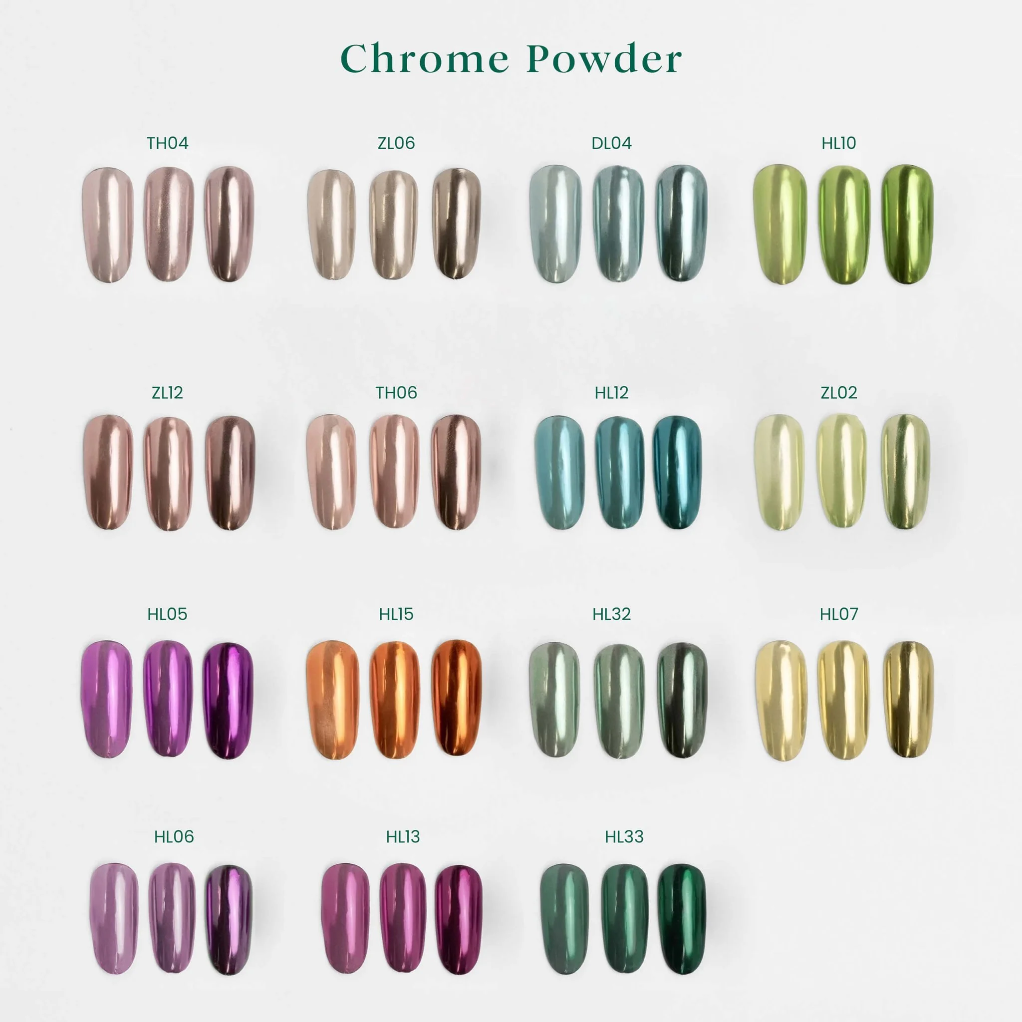 Chrome Powder effetto metallizzato ZL04 - Image 3